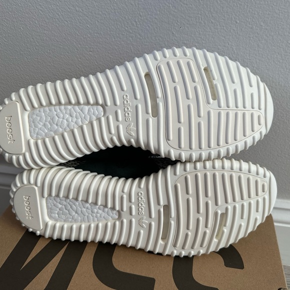 2022 ADIDAS Yeezy Boost 350 Turtle Dove AQ4832 Blue Gray Core White Size 12 NEW - Picture 7 of 13